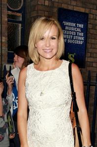 Amanda Holden Theatre Royal in London on August 25, 2011 