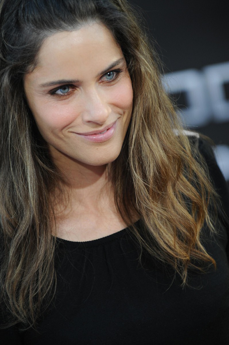 Amanda Peet at the premiere of Hancock 
