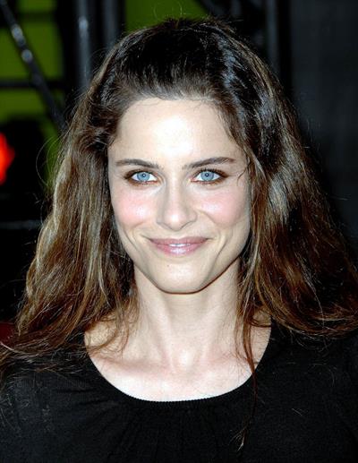 Amanda Peet at the premiere of Hancock 