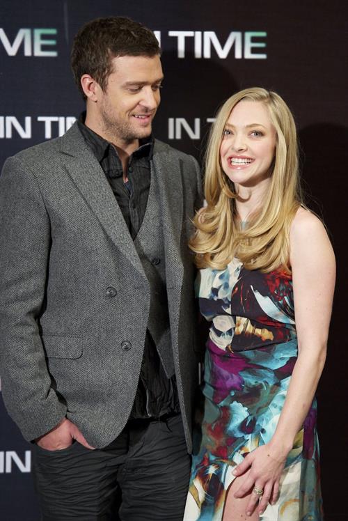 Amanda Seyfried at In Time photocall in Madrid Spain on November 3, 2011 