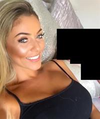 Danielle Coppell taking a selfie