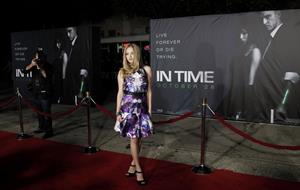 Amanda Seyfried In Time premiere in Los Angeles on October 20, 2011 