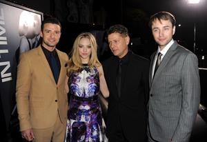 Amanda Seyfried In Time premiere in Los Angeles on October 20, 2011 