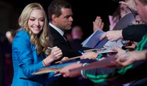 Amanda Seyfried In Time UK premiere in London on October 31, 2011