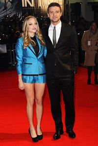 Amanda Seyfried In Time UK premiere in London on October 31, 2011