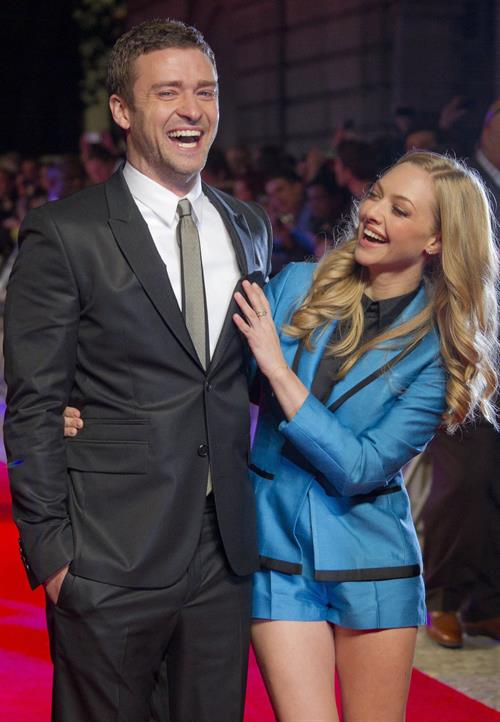 Amanda Seyfried In Time UK premiere in London on October 31, 2011