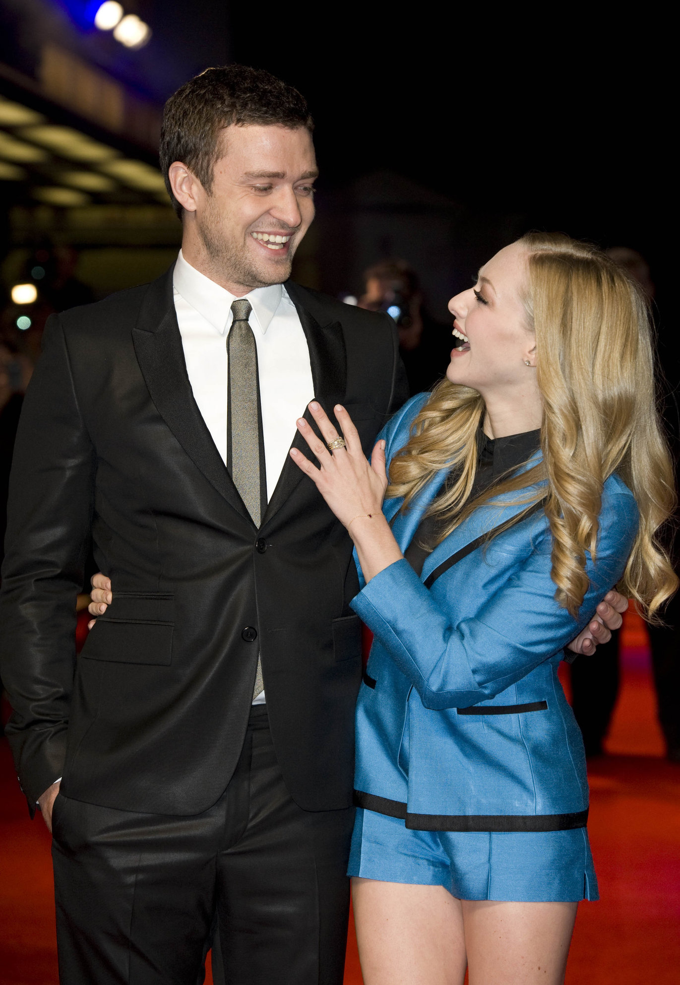 Amanda Seyfried In Time UK premiere in London on October 31, 2011