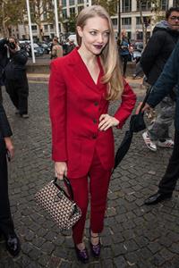 Amanda Seyfried attending Miu Miu show in Paris - October 3, 2012 