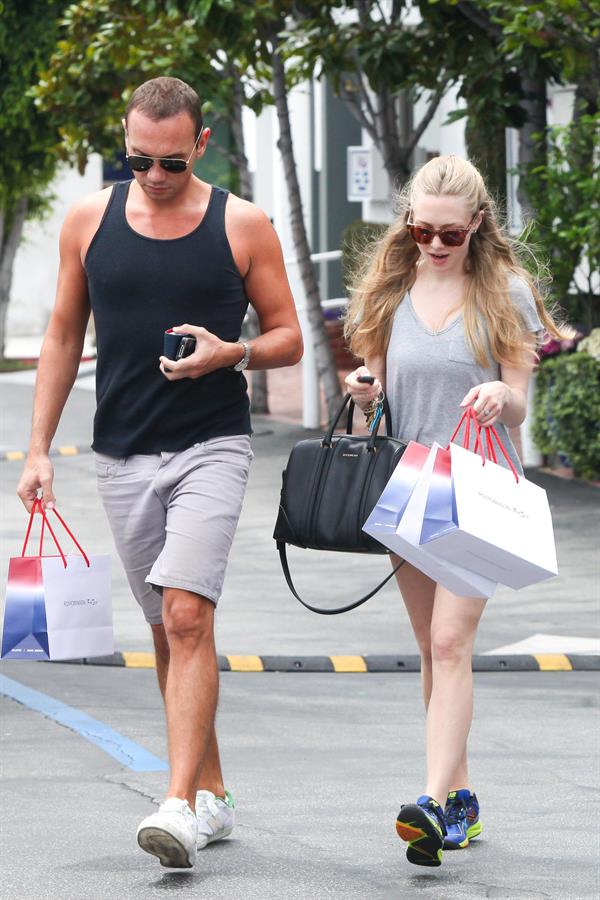 Amanda Seyfried - Leaving Fred Segal in West Hollywood - July 12 2012