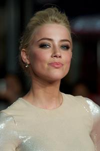 Amber Heard The Rum Diary premiere in London 3-11-2011 