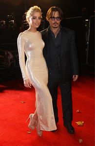 Amber Heard The Rum Diary premiere in London 3-11-2011 