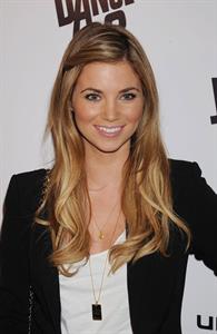 Amber Lancaster celebration of the launch of Ubisoft's Just Sance 2 at Las Palmas on October 19, 2010 