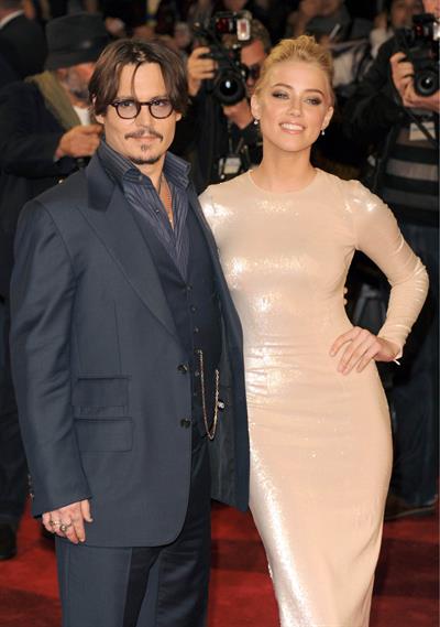 Amber Heard The Rum Diary premiere in London 3-11-2011 