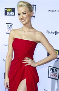 Amber Heard the Rum Diary premiere in Los Angeles on October 13, 2011