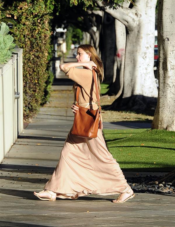 Amber Heard in Beverly Hills on May 11, 2013