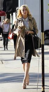 Amber Heard out in Beverly Hills on December 16, 2011