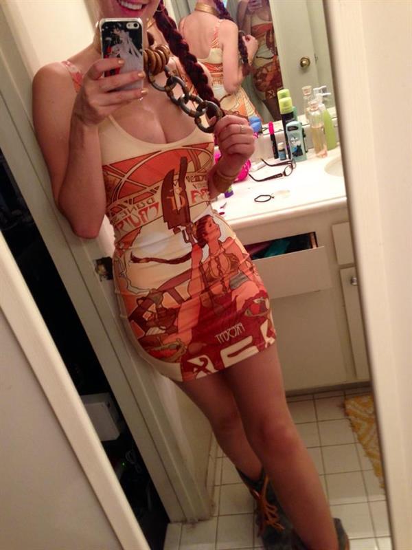 Meg Turney taking a selfie