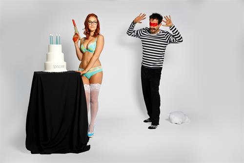 Meg Turney - The Chive 1,000,000 likes photoshoot