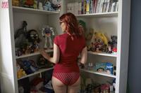 Meg Turney - Me in My Place - Atari shirt with pokies