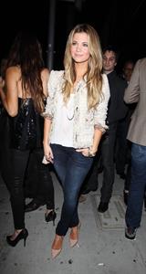 Amber Lancaster leaving the Beverly Nightclub in West Hollywood on October 20, 2011