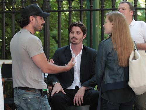 Amy Adams set of her new film Lullaby in New York on June 16, 2012