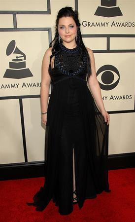 Amy Lee 50th annual Grammy awards in Los Angeles 