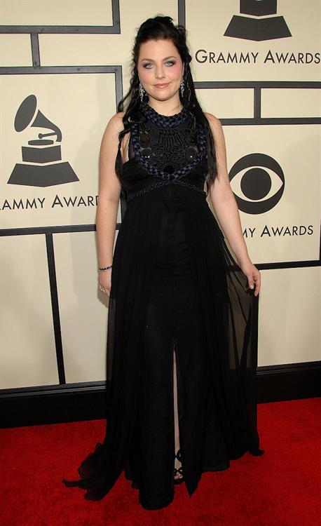 Amy Lee 50th annual Grammy awards in Los Angeles 
