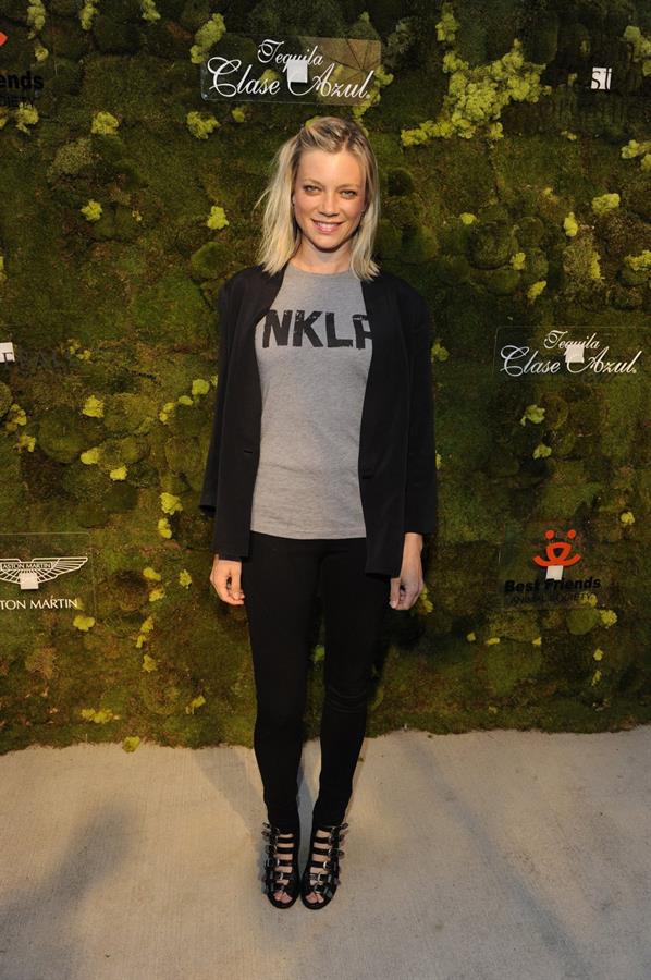 Amy Smart at the third annual Fluffball Animal Charity Event in Los Angeles on April 28, 2012