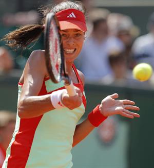 Ana Ivanovic at the 2012 French Open 1st round in Paris on May 27, 2012