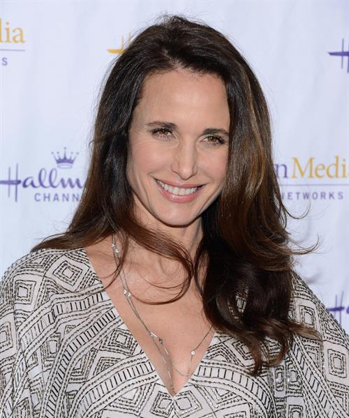 Andie MacDowell Hallmark Movie Channels 2013 Winter TCA Press Gala The Huntington Library Gardens San Marino 