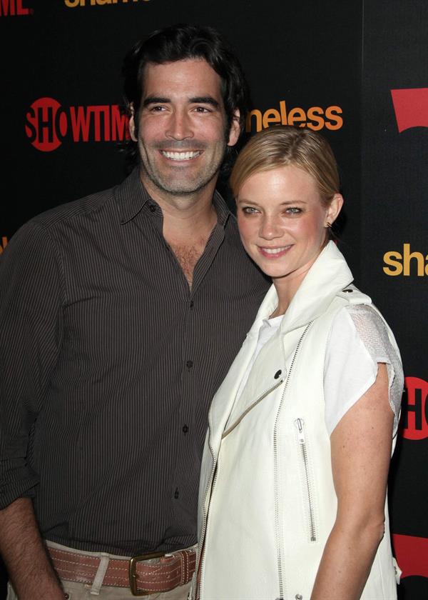 Amy Smart premiere Reception for Showtime's Shameless Season 2 in Los Angeles 05.01.12 