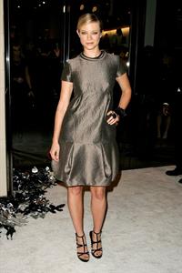 Amy Smart reopening celebration of the Beverly Hills Burberry store 