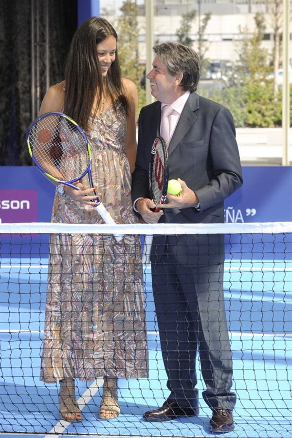 Ana Ivanovic at the Madrid Open 12-04-2010 