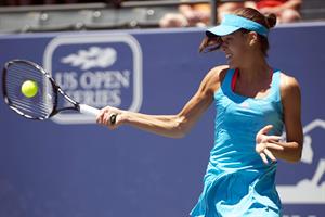 Ana Ivanovic at the Mercury Insurance Open in August 2011 