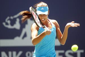 Ana Ivanovic at the Mercury Insurance Open in August 2011 