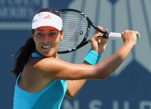 Ana Ivanovic at the Mercury Insurance Open in August 2011 