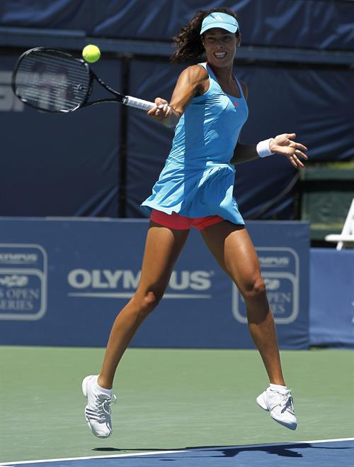 Ana Ivanovic at the Mercury Insurance Open in August 2011 