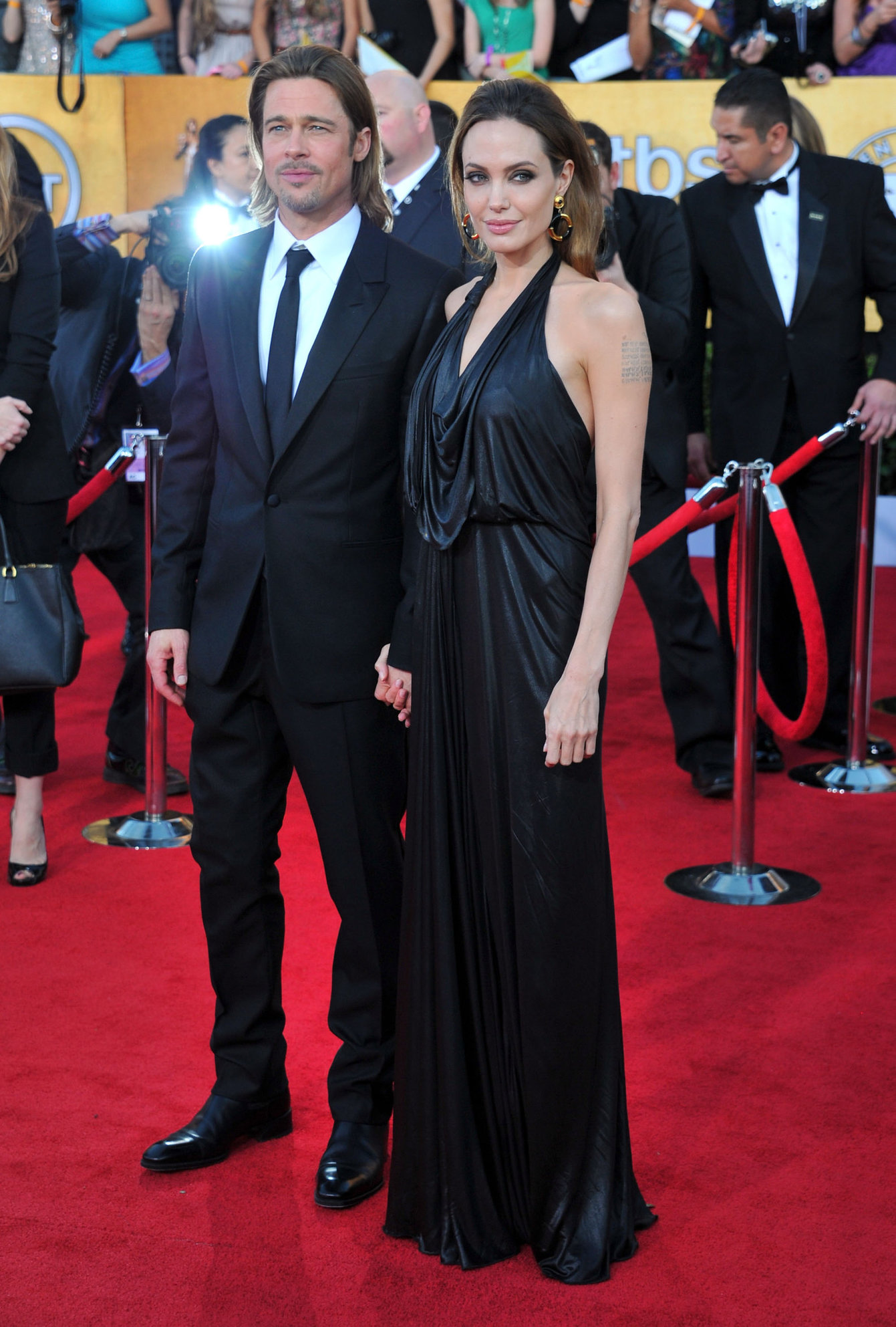 Angelina Jolie 18th annual Screen Actors Guild Awards on January 29, 2012 