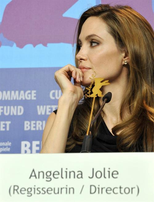 Angelina Jolie in the Land of Blood and Honey premiere at the 62nd Berlinale 11.02.12 