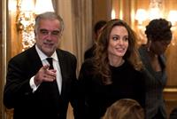 Angelina Jolie Press Workshop of the ICC in Berlin on February 13, 2012