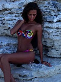 Xenia Deli in a bikini