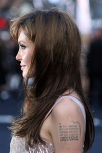 Angelina Jolie Salt Premiere in London on August 16, 2010 