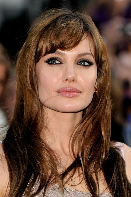 Angelina Jolie Salt Premiere in London on August 16, 2010 