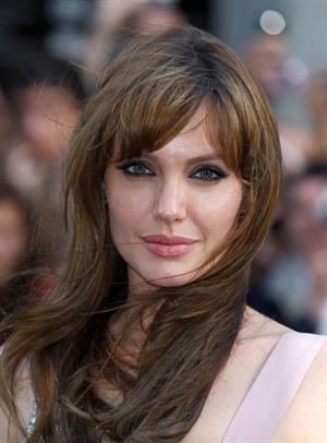 Angelina Jolie Salt Premiere in London on August 16, 2010 