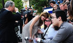 Angelina Jolie Salt Premiere in London on August 16, 2010 