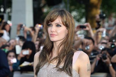 Angelina Jolie Salt Premiere in London on August 16, 2010 
