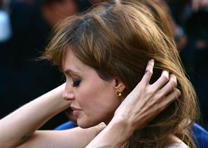 Angelina Jolie Salt Premiere in London on August 16, 2010 