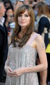 Angelina Jolie Salt Premiere in London on August 16, 2010 
