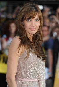 Angelina Jolie Salt Premiere in London on August 16, 2010 