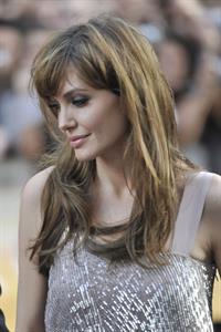 Angelina Jolie Salt Premiere in London on August 16, 2010 